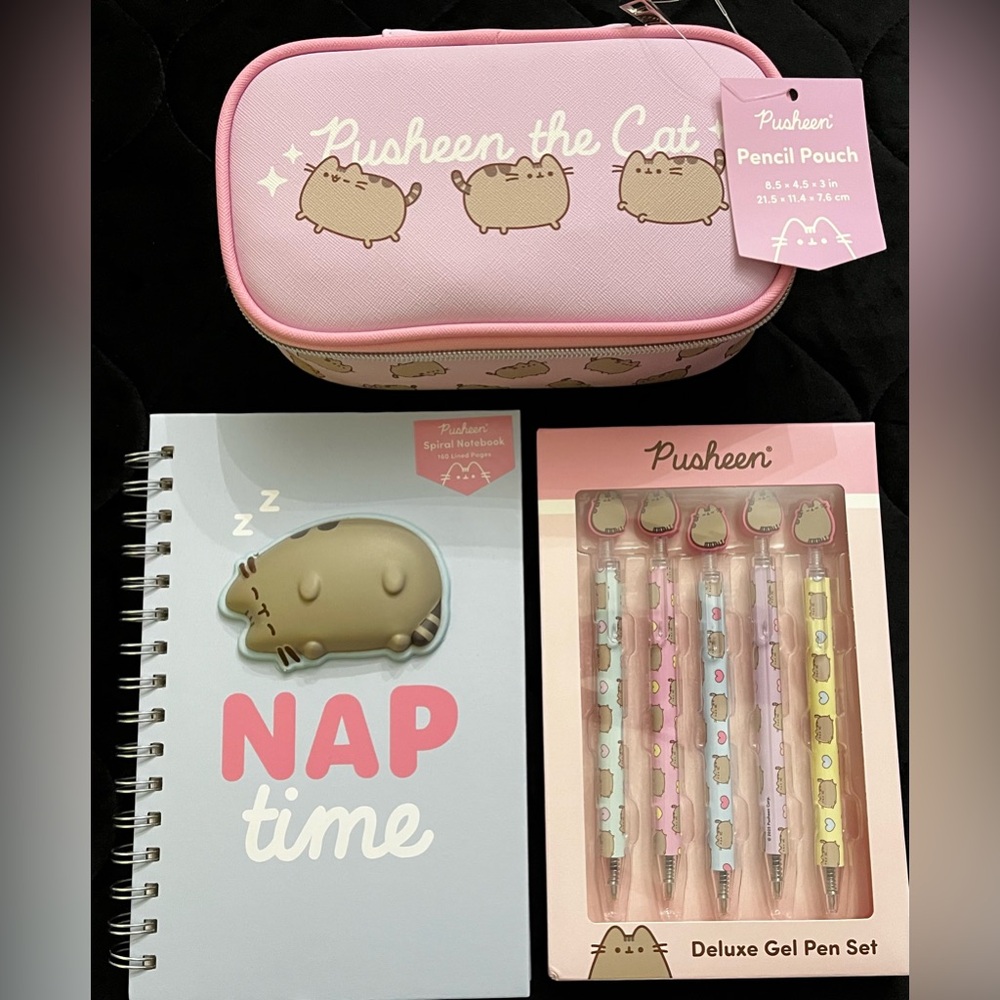 PUSHEEN 3 Item Gift Set